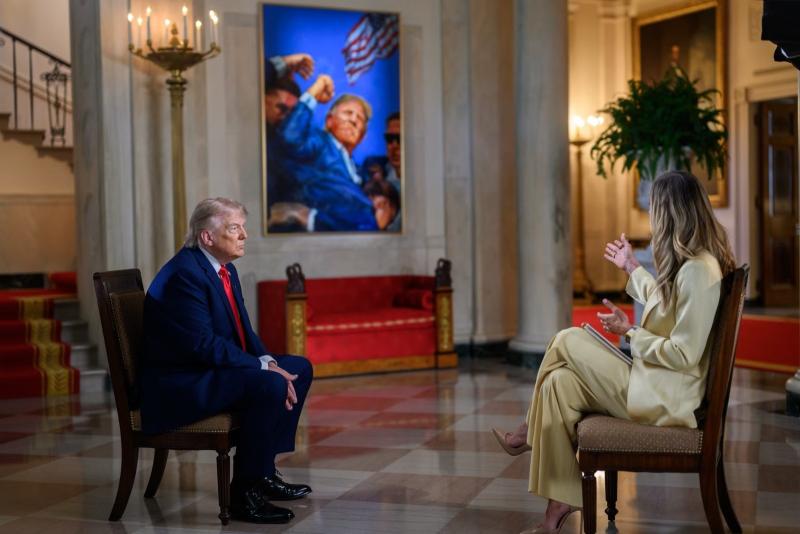 Donald Trump ve Lara Trump (Beyaz Saray)