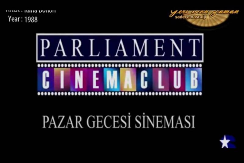 "Parliament Sinema Kulübü, Pazar Gecesi Sineması'nı sunar" anonsuyla hafızalara kazınan, 1990'larda Star 1 kanalında yayınlanan yabancı film kuşağının ikonik jenerik ekranı