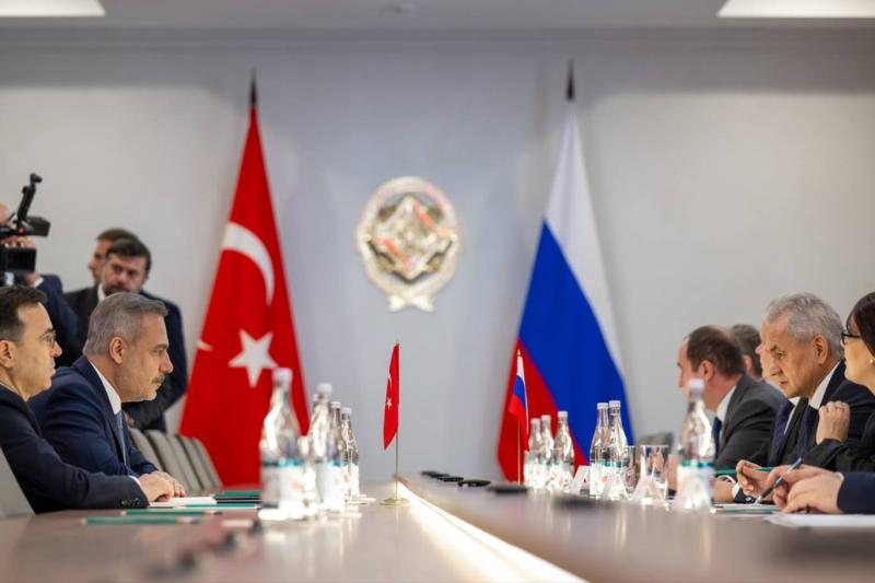 Dışişleri Bakanı Fidan Moskova'da temaslarda bulundu / Fotoğraf: Mustafa Hatipoğlu-AA