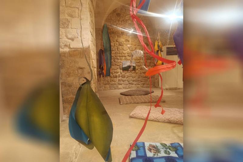 7. Mardin Bienali’nden bir sergi alanı
