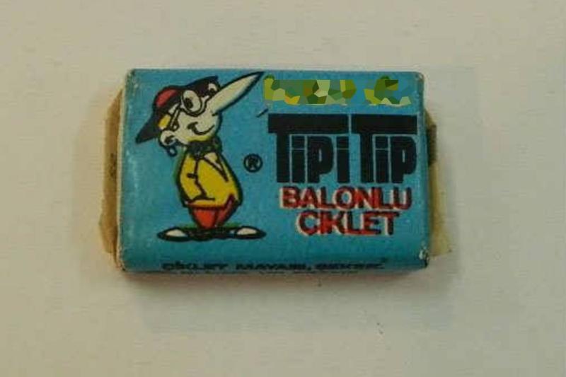 1980'li yıllara ait ikonik Tipitip balonlu ciklet