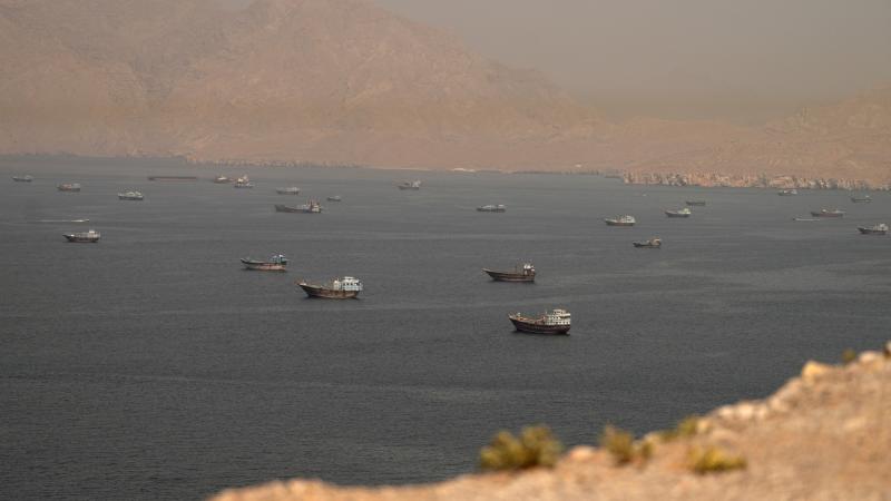 Hürmüz Boğazı'ndaki gemiler, Umman'ın Musandam ilinden görüldüğü gibi, 18 Haziran 2026 / Fotoğraf: Reuters