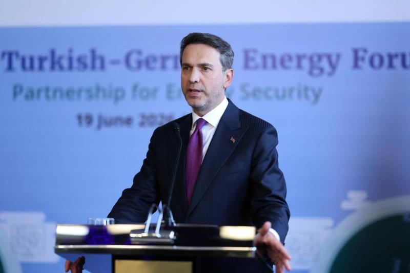 Enerji ve Tabii Kaynaklar Bakanı Alparslan Bayraktar, 19 Haziran 2026 tarihinde düzenlenen 7. Türk-Alman Enerji Forumu'nda