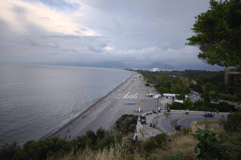 Antalya'daki ünlü Konyaaltı Sahili