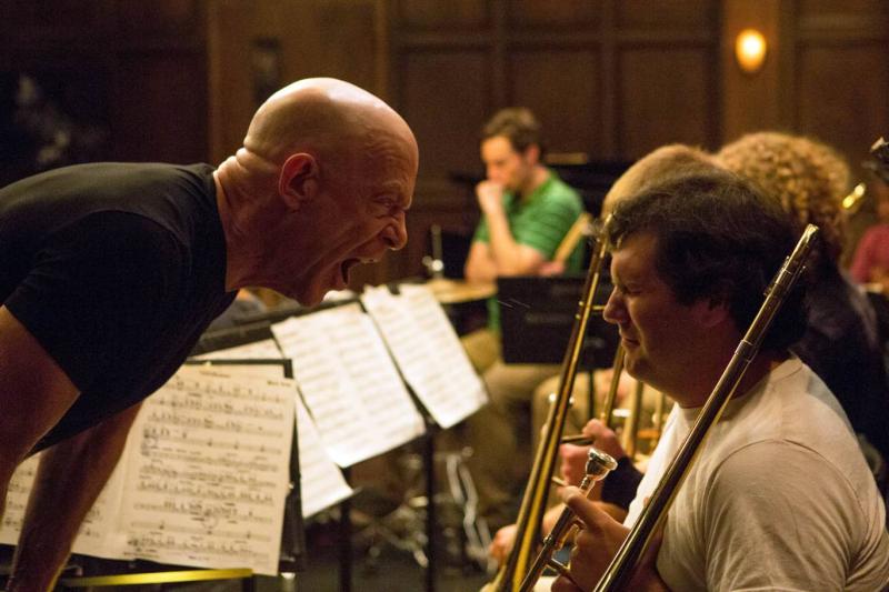 Damien Chazelle tarafından yönetilen Whiplash (2014) filmindeki meşhur bir sahne