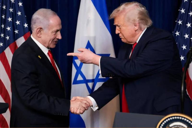 Trump ile Netanyahu arasındaki yakın siyasi ilişki, ABD'de İsrail'e verilen desteğin partizanlaşmasının simgelerinden biri olarak görülüyor / Fotoğraf: AFP