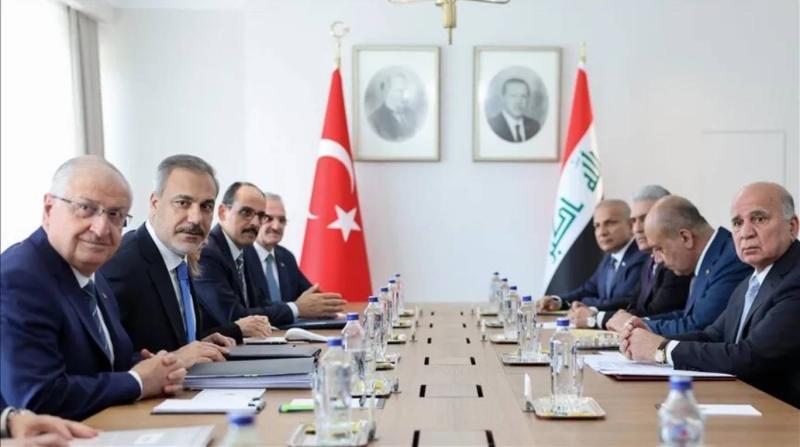 Türkiye ve Irak, askeri, istihbari ve ekonomik iş birliğini güçlendirmek için stratejik zirvede buluştu / Fotoğraf: AA