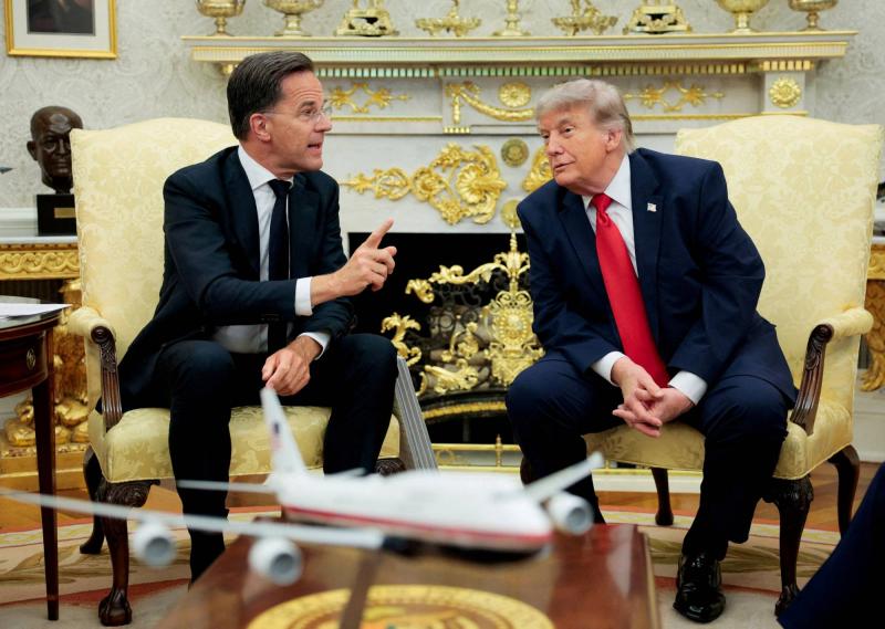 ABD Başkanı Donald Trump ve NATO Genel Sekreteri Mark Rutte, 26 Haziran'da Beyaz Saray'da / Fotoğraf: Reuters