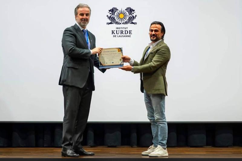 Lozan Kürt Enstitüsü Başkanı Necat Zanyar / Fotoğraf: Gülbahar Altaş