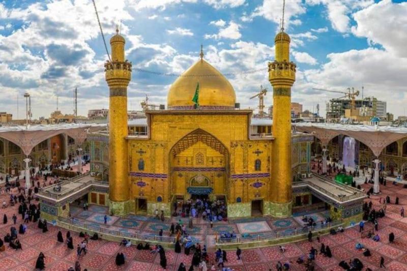 Necef'teki İmam Ali Türbesi, yüzyıllardır milyonlarca ziyaretçinin uğrak noktası olmayı sürdürüyor