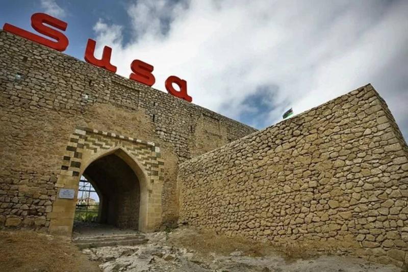 Şuşa, Karabağ zaferinin sembolü olmasının yanı sıra Azerbaycan'ın egemenlik iradesini ve yeni bölgesel vizyonunu temsil eden stratejik merkezlerden biri hâline geldi / Fotoğraf: AA