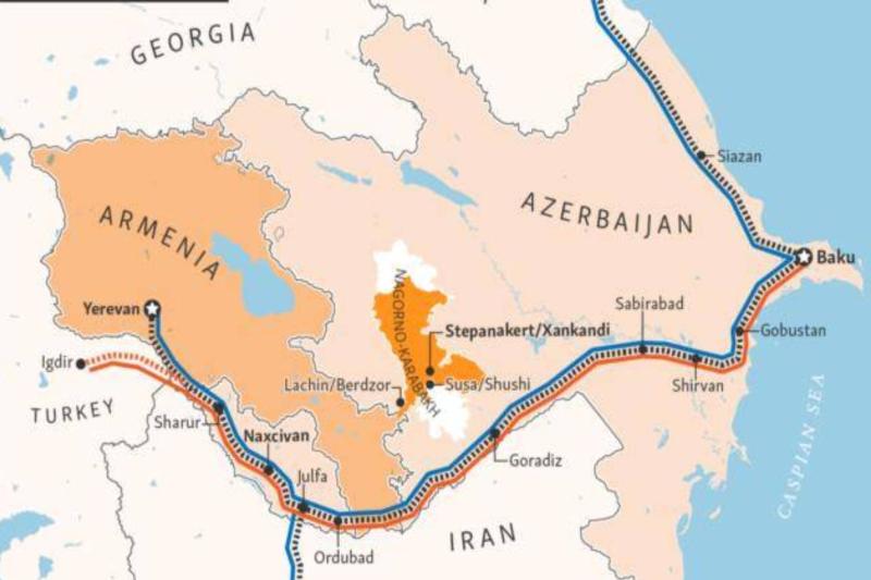 TRIPP kapsamında tartışılan güzergâh, Azerbaycan'ın ana karası ile Nahçıvan arasında Ermenistan'ın Sünik bölgesi üzerinden yeni bir bağlantı oluşturmayı hedefliyor 