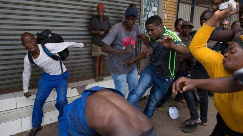 Güney Afrika'da yabancı düşmanlığı kaynaklı şiddet olayları, son yıllarda farklı dönemlerde yeniden yükselişe geçti / Fotoğraf: Reuters