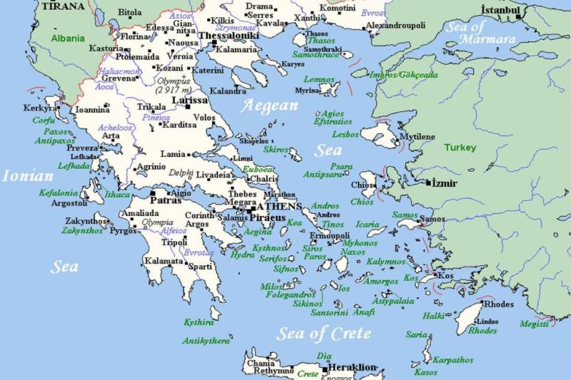 Yunanistan'ın ana karası ile yüzlerce adaya yayılan coğrafi yapısı, ülke çapında bütünleşik bir hava savunma ağı kurulmasını teknik ve ekonomik açıdan zorlaştırıyor / Görsel: United Nations (UN)