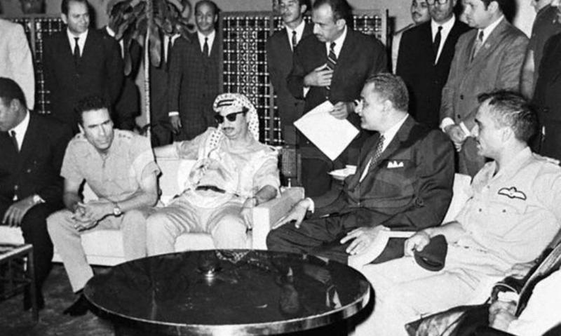 1967 Savaşı öncesinde Arap liderleri / Fotoğraf: MENA