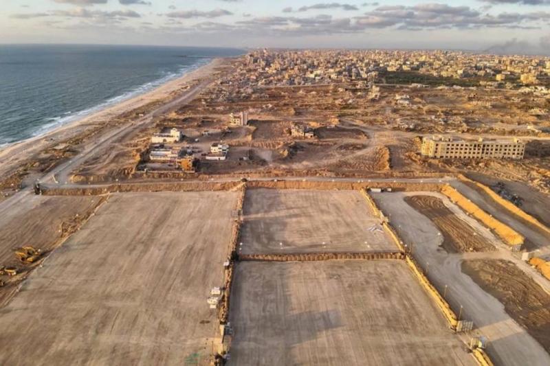 Gazze Şeridi'nin bazı bölgeleri savaşın ardından İsrail kontrolüne girerken, yeni yerleşim planları uluslararası tartışmaları da beraberinde getirdi / Fotoğraf: - Handout via Reuters
