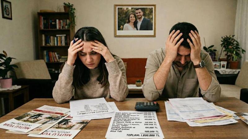 Düğün, ev eşyası, kira ve taşınma giderleri bir araya geldiğinde evlilik, genç çiftler için daha ilk günden ağır bir ekonomik yük hâline geliyor