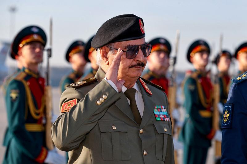 Libya Ulusal Ordusu Komutanı Mareşal Halife Haftar / Fotoğraf: AFP.jpg