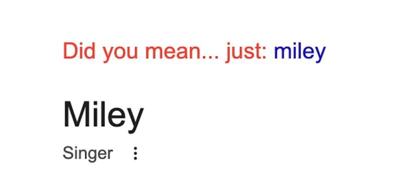 Google'da Miley