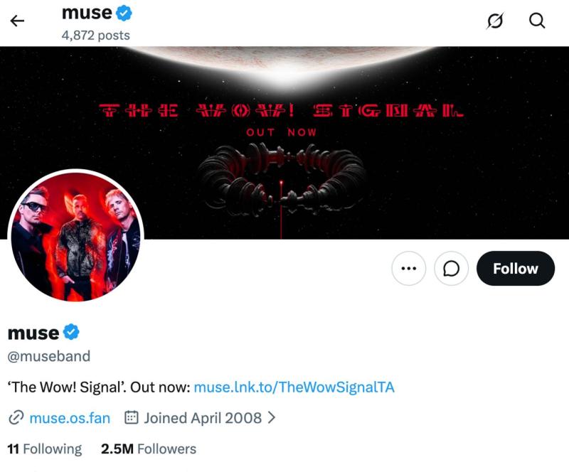 Muse grubu (X)