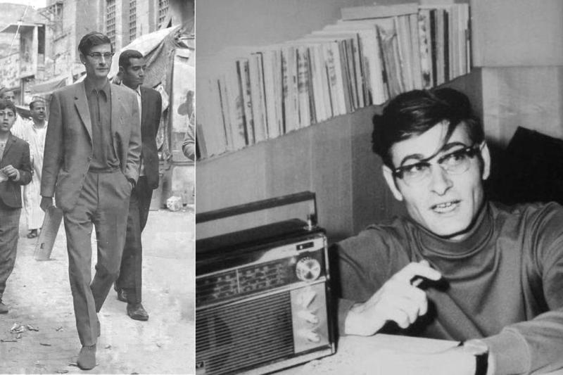 Genç Mahmud Derviş, şiir ve edebiyatla birlikte siyasi ve kültürel hayatının da şekillendiği yıllarda / Kolaj: Independent Türkçe