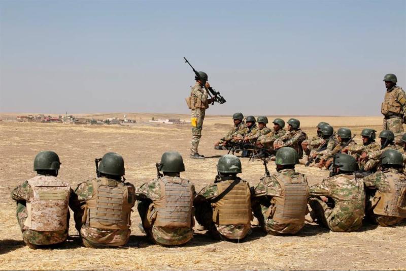 Türk askeri, Zelikan Kampı'nda eğitim verecek / Fotoğraf: Kurdistan24