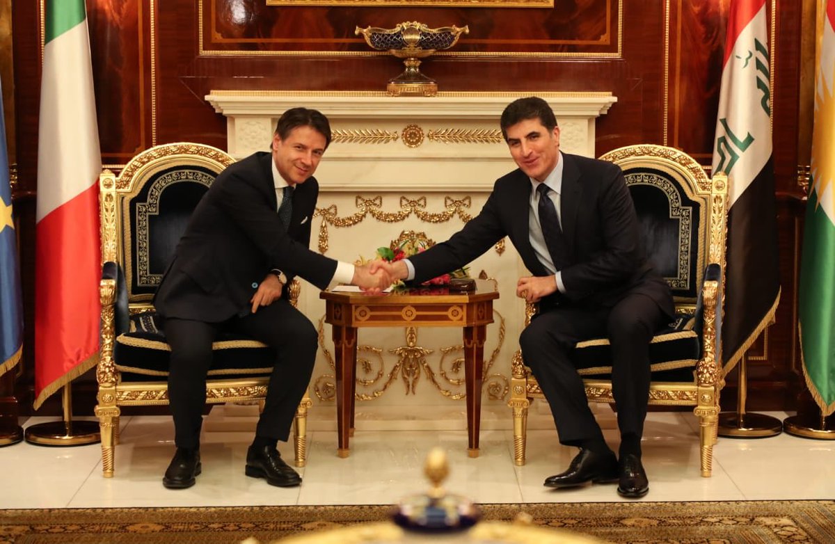 Giuseppe Conte - Neçirvan Barzani