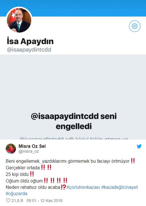 MISRA ÖZ SEL İSA APAYDIN ENGELLEME TWEET.jpg