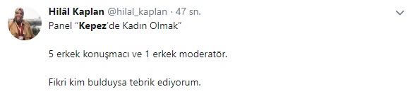 hilal kaplan kepez kadın panel tweet.jpg