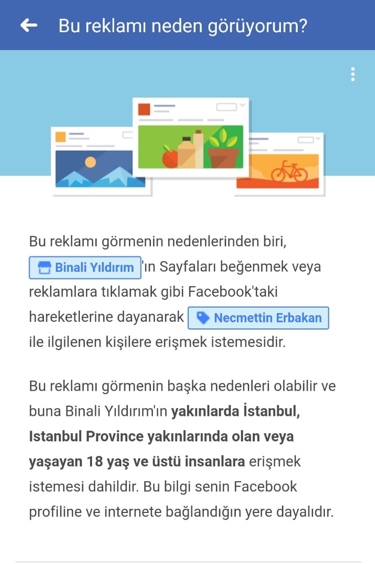 Binali Yıldırım facebook reklam ayarı.jpg