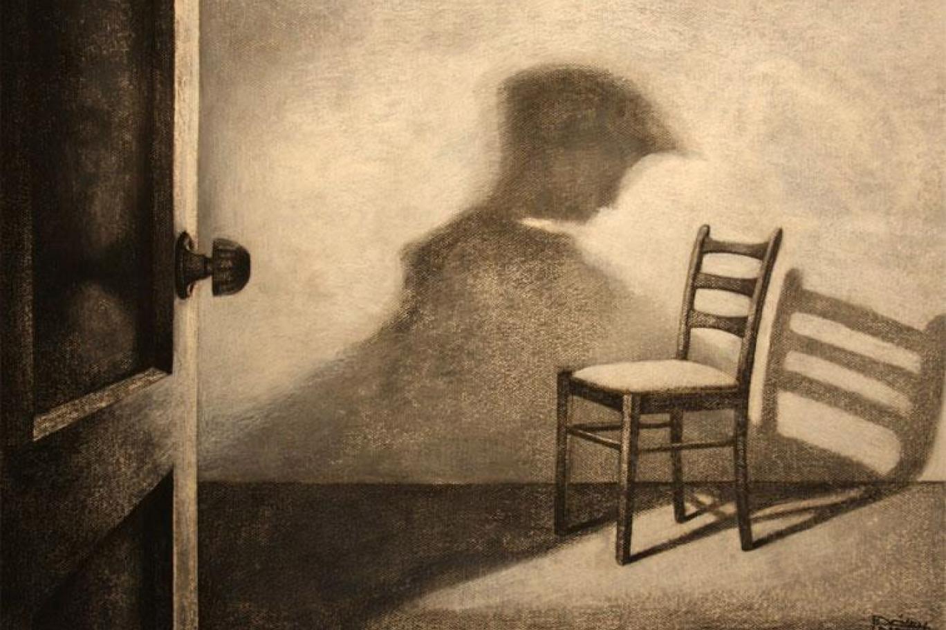 Kürt ressam İsam Derviş, Yêzdî kızının Yahudilerin bayramındaki gölgesini resmetmişti. 