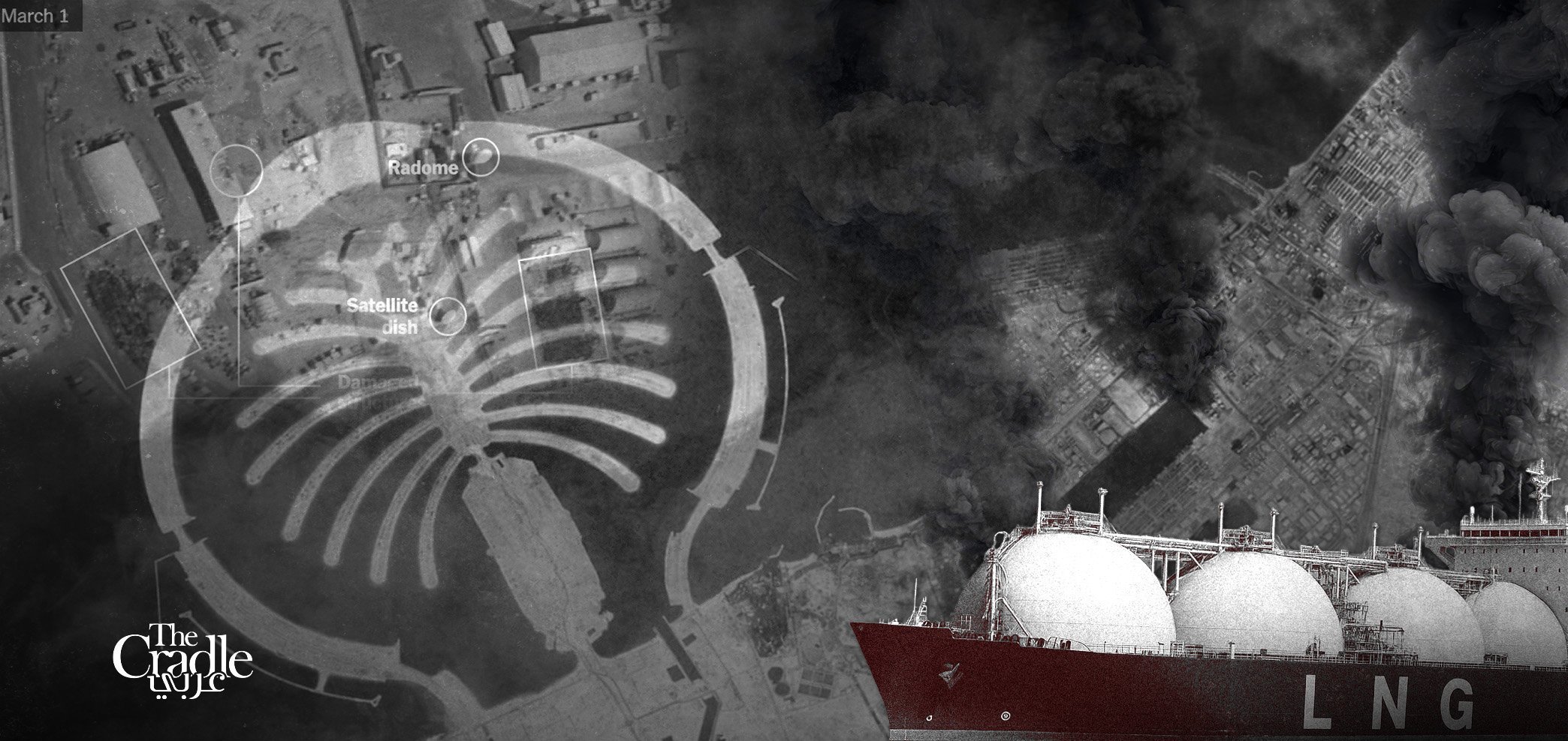 Resim simgesi İran'ın Körfez'de vurduğu hedefler.