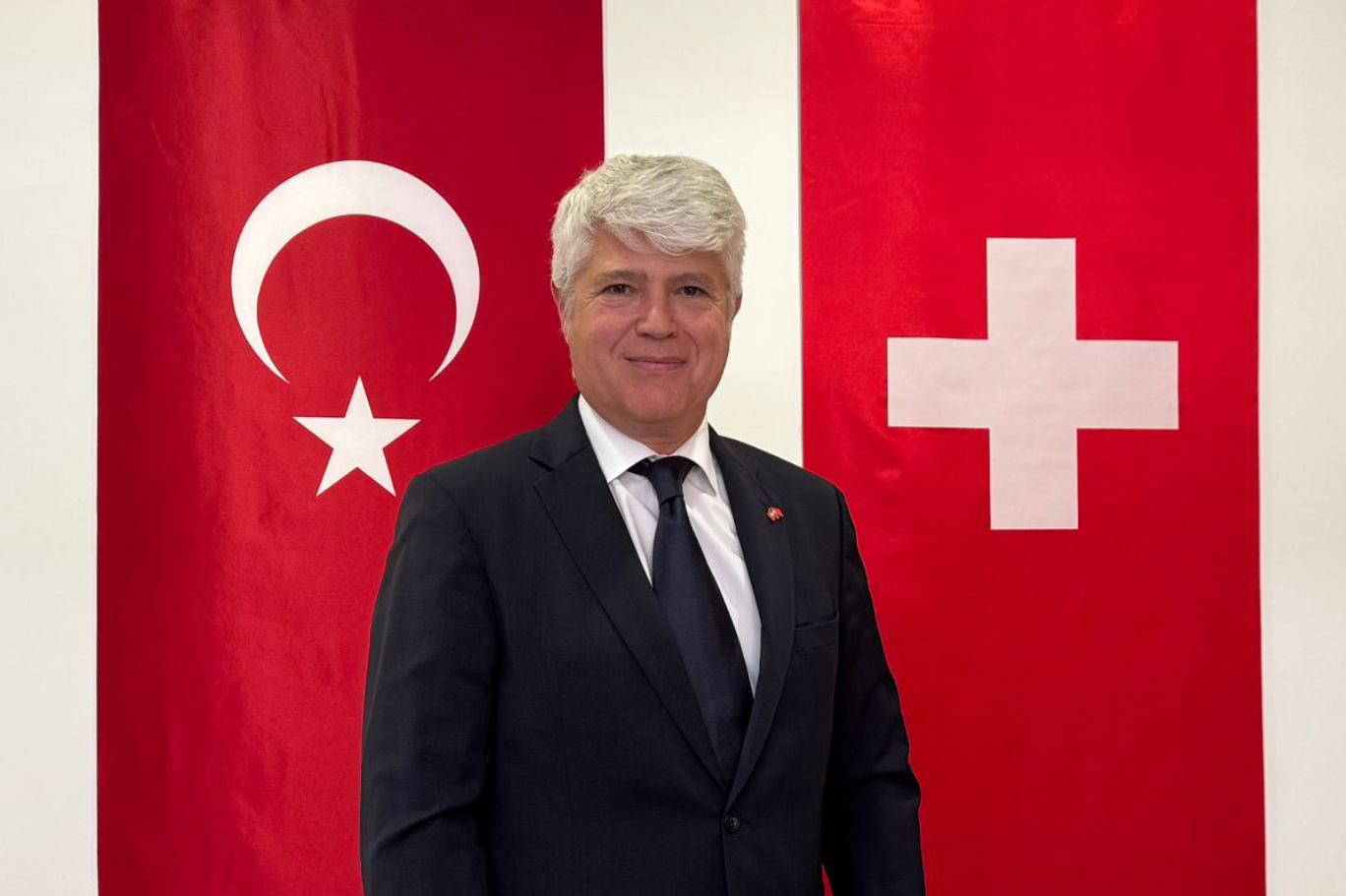 İsviçre'nin Ankara Büyükelçisi Guillaume Bertrand Scheurer 